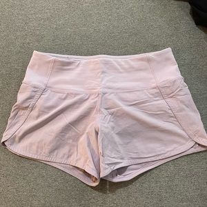 Baby pink speed up short